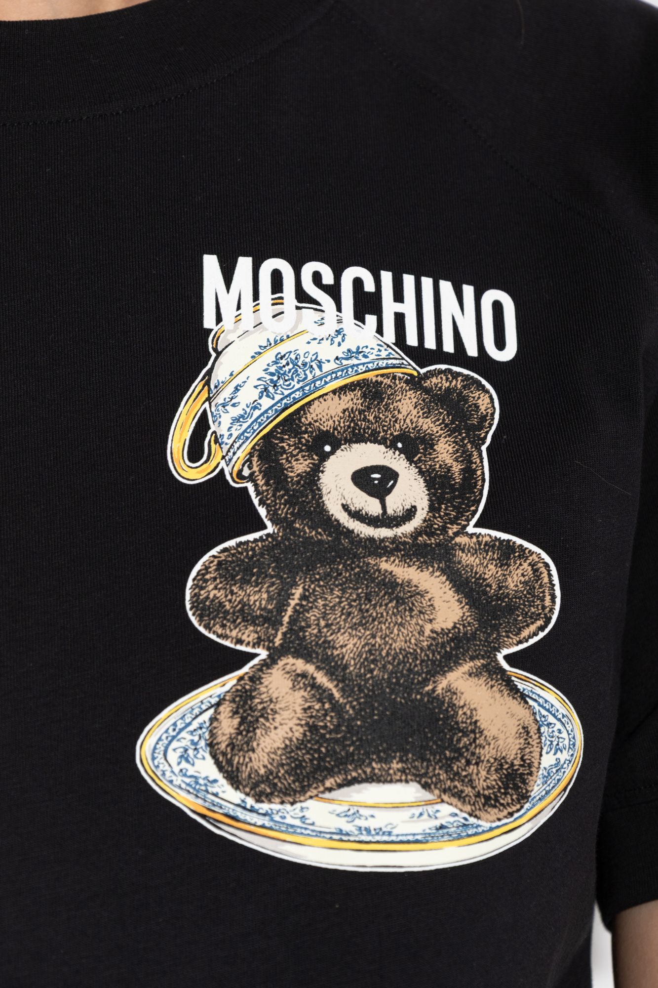 Moschino T-shirt with logo | Women's Clothing | Vitkac